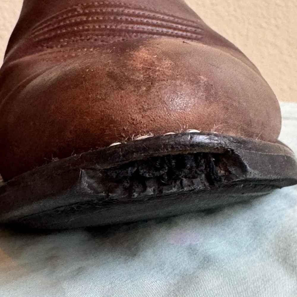 Ariat Heritage Brown Leather Western Boots Style 34724 size 10D
